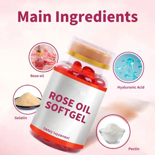 Rose Oil Softgels Capsule (4)
